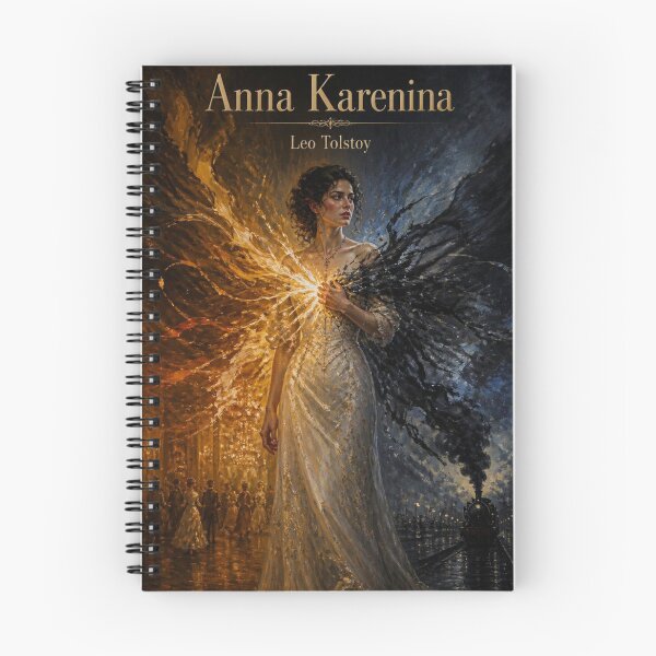 Item preview, Anna Karenina 3 - Leo Tolstoy - Russian Culture and literature designed and sold by Substance_life.