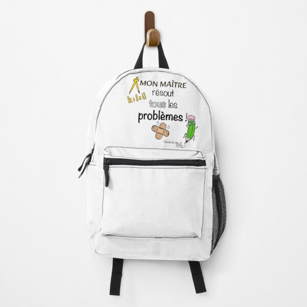 Item preview, My teacher solves all problems – gift idea for primary school teachers designed and sold by Pennie & cie.