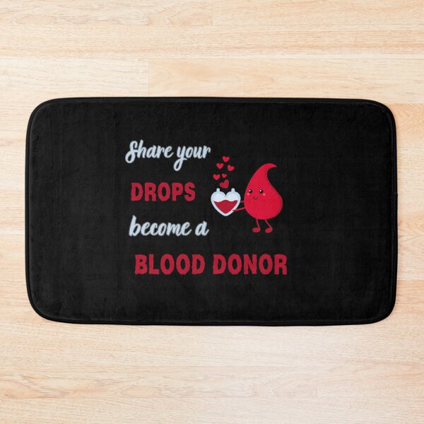 Item preview, 'Share Your Drops' - Cute Minimalistic Design for Blood Donors designed and sold by AtushaSpark.