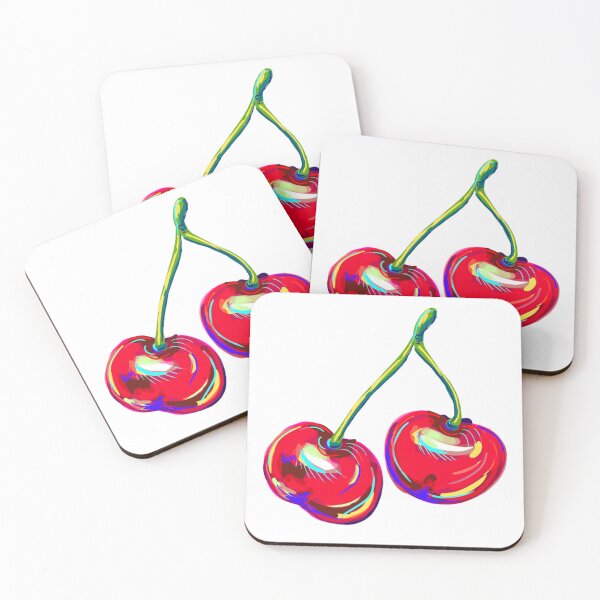 Item preview, Digital Drawing Cherries designed and sold by Kate Bryan Art.