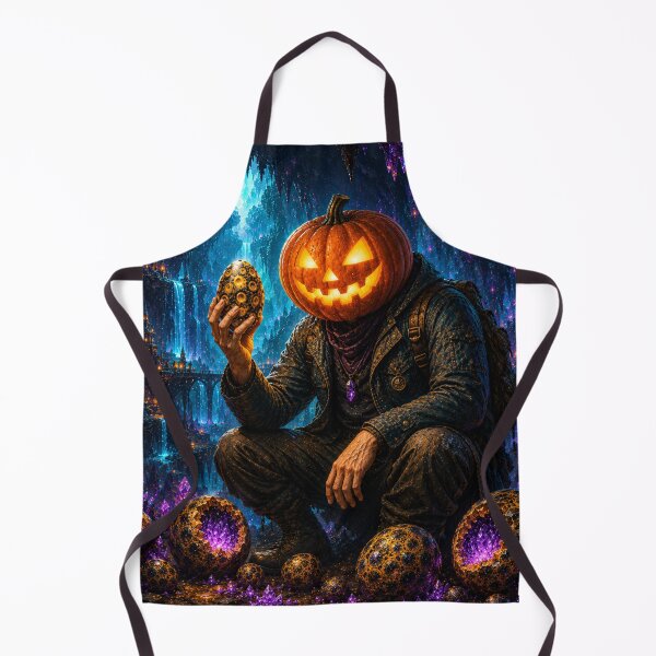 Item preview, Headless Horseman Crystal Cave - Gothic Fantasy Halloween Art designed and sold by TheHorsemanRidesAgain.