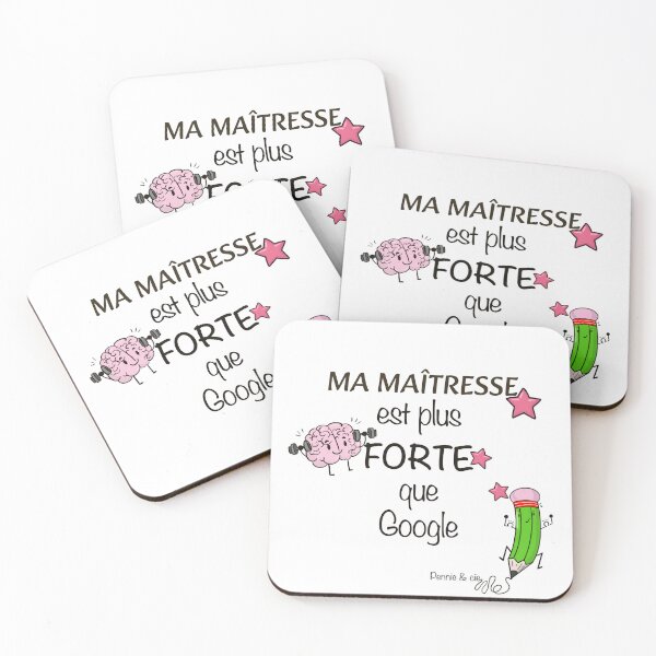 Item preview, My teacher is smarter than Google – funny gift idea for a kindergarten or primary school teacher designed and sold by Pennie & cie.