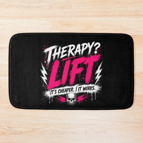 Item preview, Therapy? Lift Hardcore Gym Shirt designed and sold by StoryInCode.