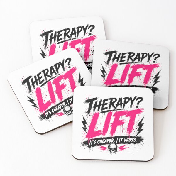 Item preview, Therapy? Lift Hardcore Gym Shirt designed and sold by StoryInCode.