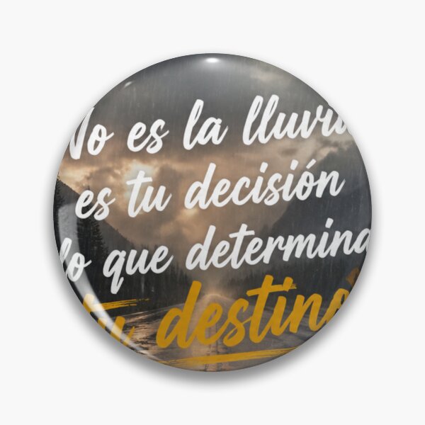 Item preview, Road in the rain with an inspirational motivational phrase designed and sold by EMMStudio.
