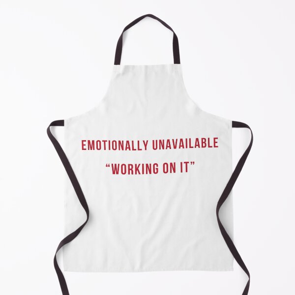 Item preview, Emotionally Unavailable Working On It Shirt | Therapy Humor | Mental Health | Funny Gift designed and sold by HippyTees.