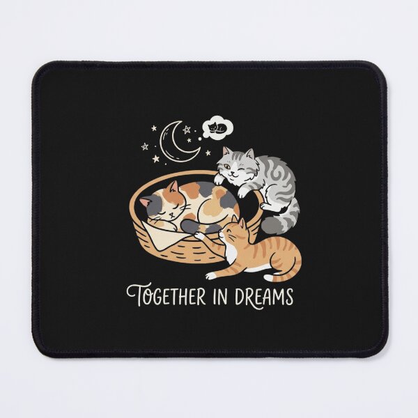 Item preview, Together in Dreams Sleeping Cats Graphic Tee designed and sold by artlife4.