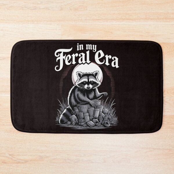 Item preview, In My Feral Era Raccoon T-Shirt – Funny Raccoon for Animal Meme Fans designed and sold by Redgiant87x.