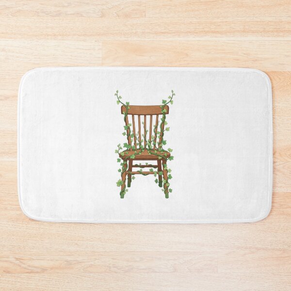 Item preview, Wooden Chair Ivy Overgrown Illustration designed and sold by AbanoubStore.