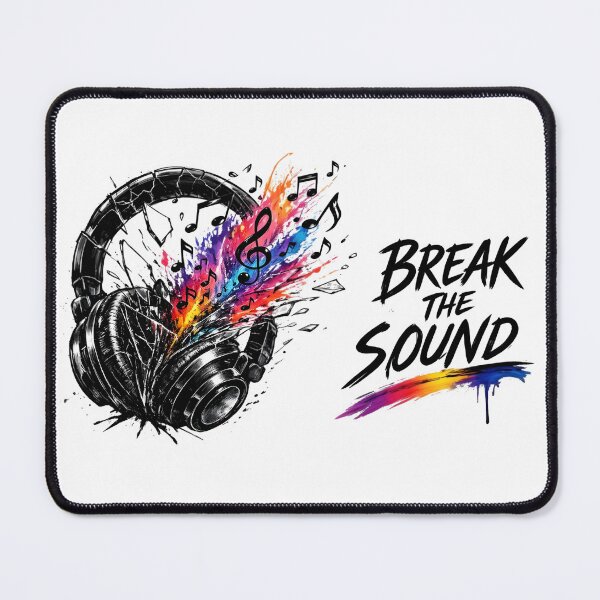 Item preview, Break the Silence – Explosive Music Art designed and sold by darkan1.