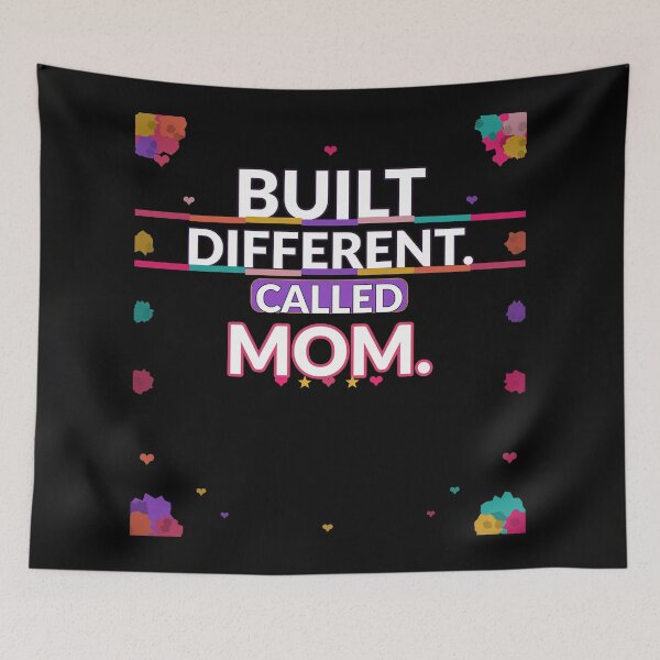 Item preview, Built Different Called Mom T-Shirt | Funny Mother's Day Tee | Mom Gift Shirt designed and sold by Daily Mood Tees.