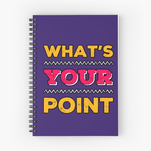 Item preview, What's Your Point? Get to the Point. Sarcasm designed and sold by AstronautMerch.