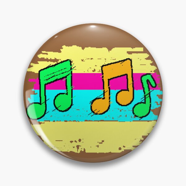 Item preview, Musical Notes Color Music Notes Festival Grunge Aesthetic designed and sold by AstronautMerch.