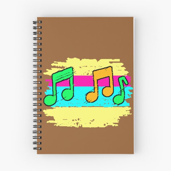 Item preview, Musical Notes Color Music Notes Festival Grunge Aesthetic designed and sold by AstronautMerch.