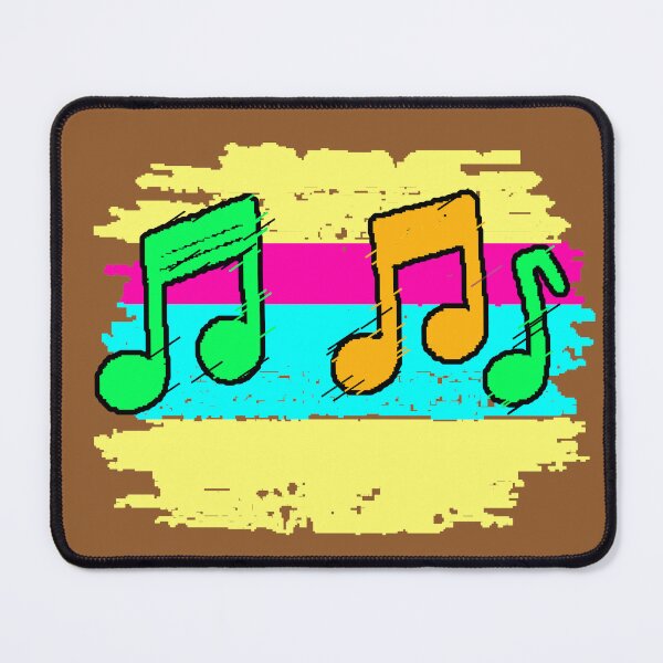Item preview, Musical Notes Color Music Notes Festival Grunge Aesthetic designed and sold by AstronautMerch.