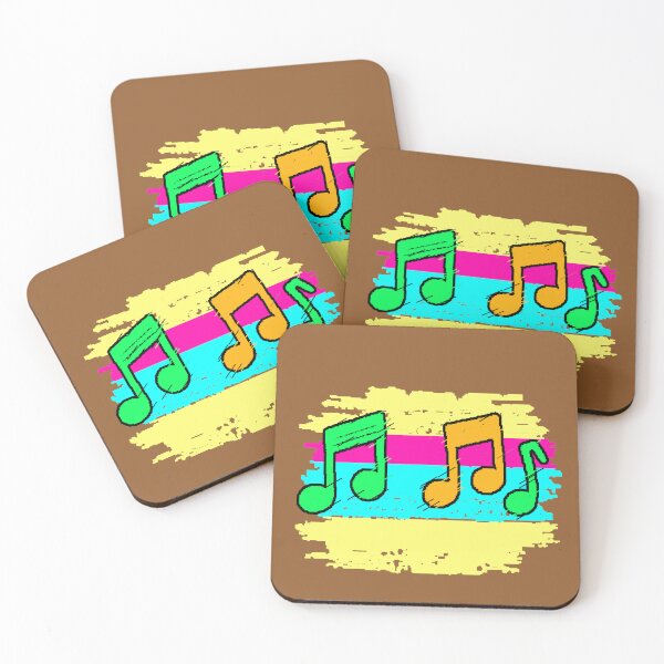 Item preview, Musical Notes Color Music Notes Festival Grunge Aesthetic designed and sold by AstronautMerch.