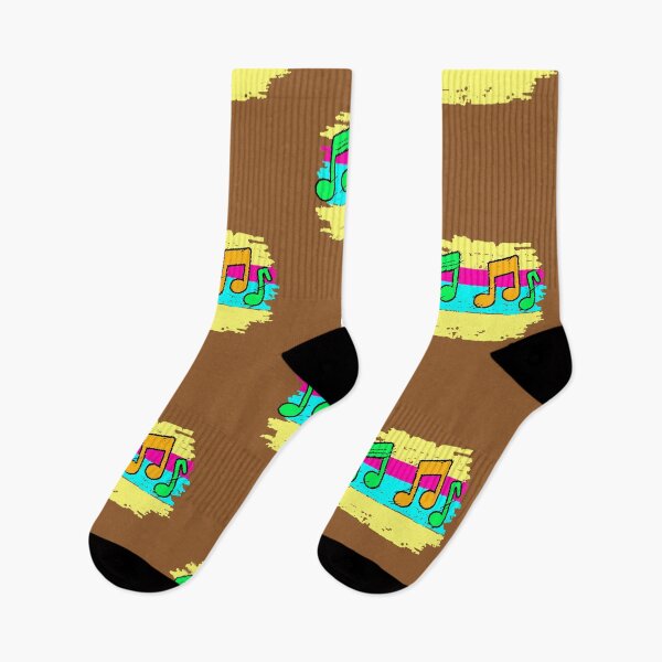 Item preview, Musical Notes Color Music Notes Festival Grunge Aesthetic designed and sold by AstronautMerch.