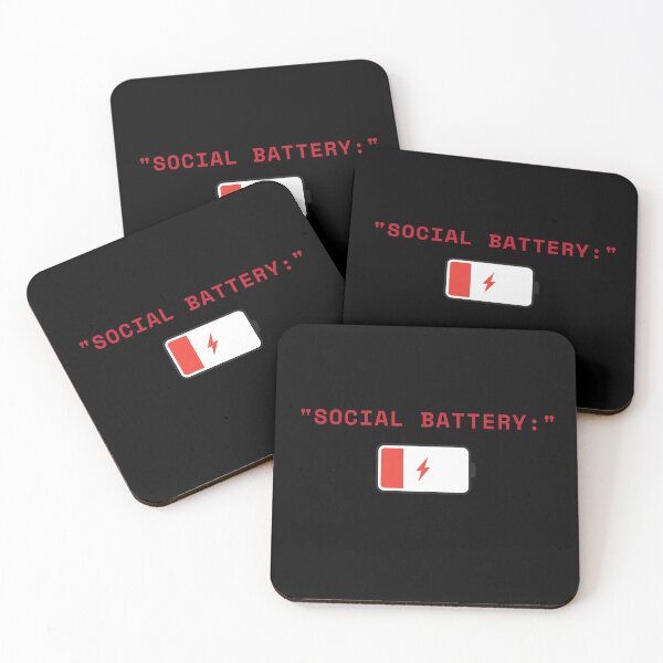 Item preview, Social Battery 1% Shirt | Introvert Gift | Social Anxiety Humor | Antisocial T-Shirt designed and sold by HippyTees.