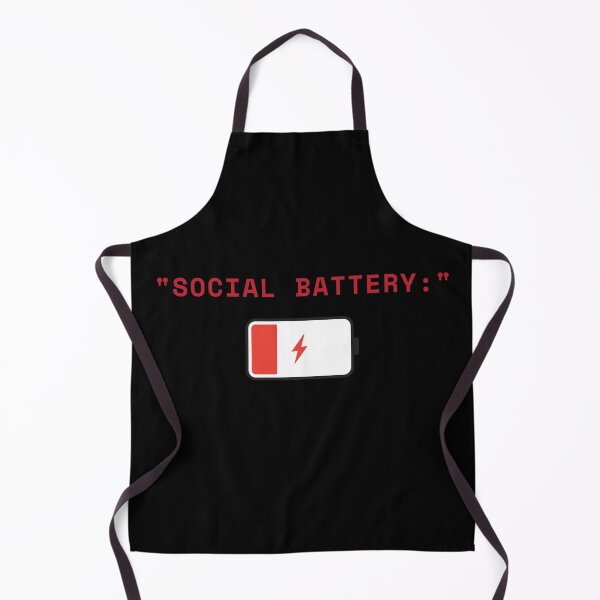 Item preview, Social Battery 1% Shirt | Introvert Gift | Social Anxiety Humor | Antisocial T-Shirt designed and sold by HippyTees.
