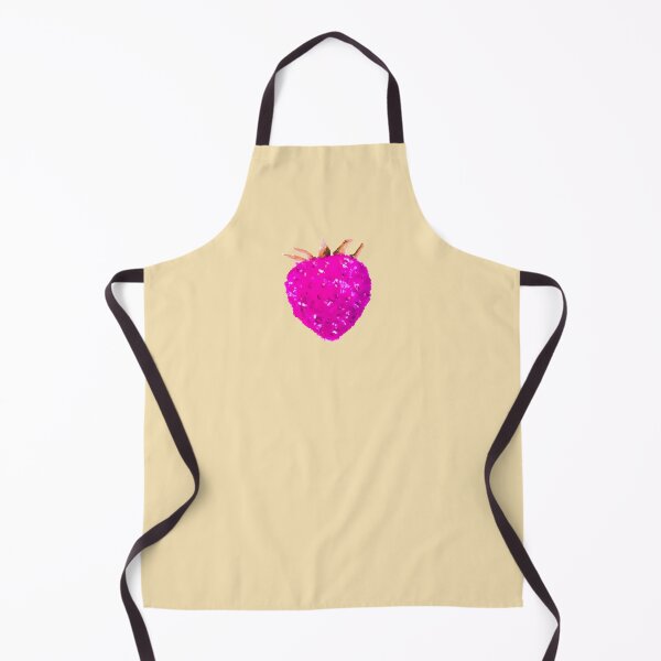 Item preview, HOT PINK STRAWBERRY On GOLD | Unique POP ART Design | Luxury Aesthetic designed and sold by BlueberrySwan.