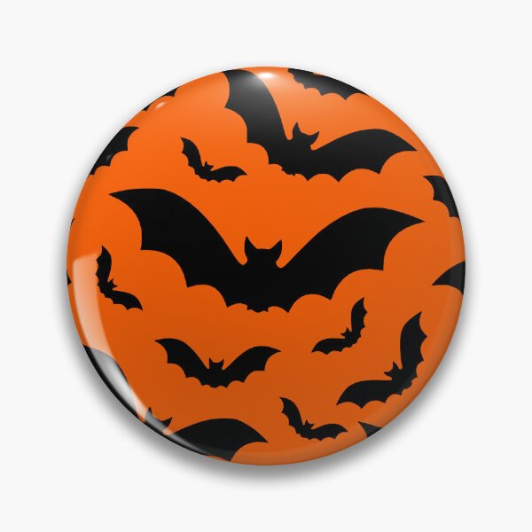 Item preview, orange halloween vampire bats gothic designed and sold by Gossip Rag.
