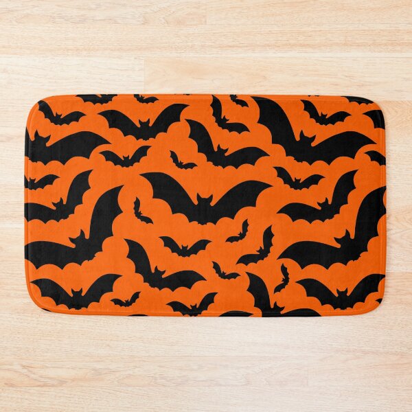 Item preview, orange halloween vampire bats gothic designed and sold by Gossip Rag.