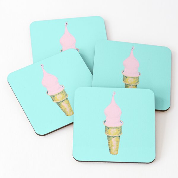 Item preview, DISCO ICE CREAM | oil painting style| Unique ART Design | Vintage  designed and sold by Baroness Swan.