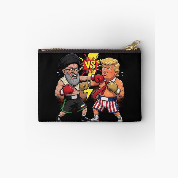 Item preview, Donald Trump vs Ali Khamenei Boxing designed and sold by Mizaaj.