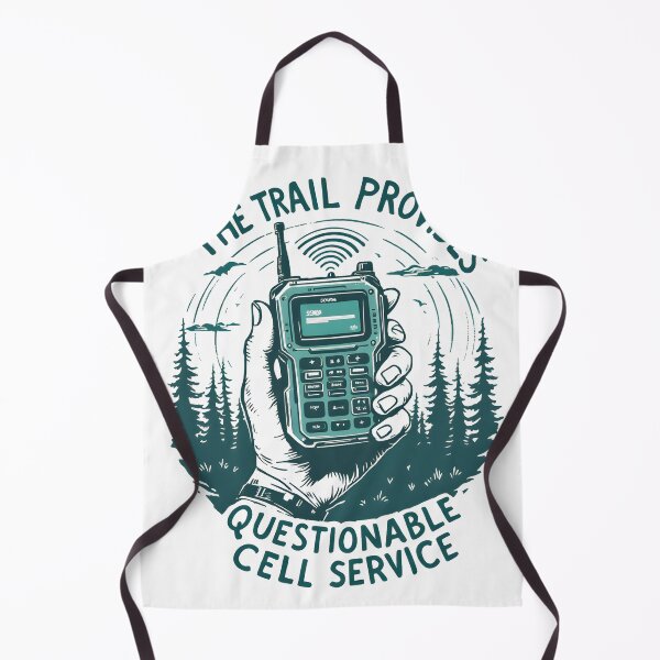 Item preview, Trail Provides Questionable Cell Service Shirt designed and sold by NorthingShop.