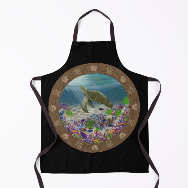 Item preview, Sea Turtle Swims to the Surface designed and sold by PeacePictured.