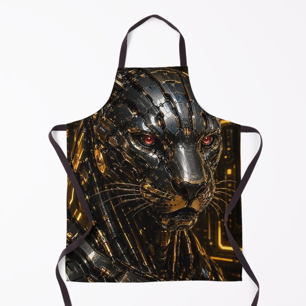 Item preview, Cybernetic Leopard In Neon Shadows designed and sold by nikkolaus.