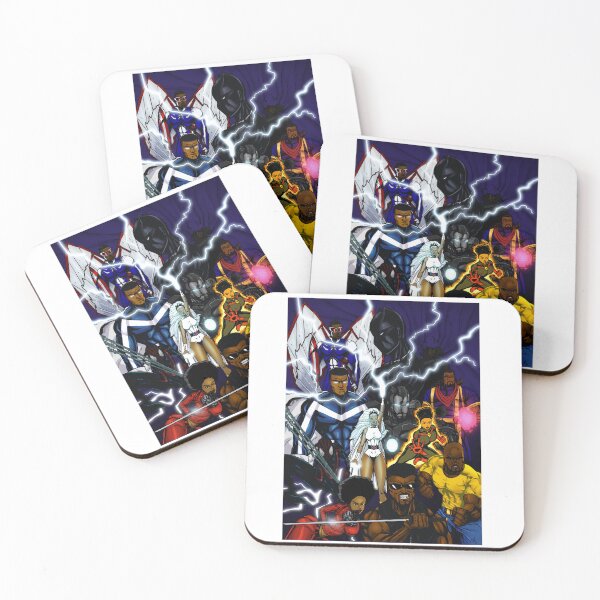 Item preview, Black Marvel characters  designed and sold by Reflex76.
