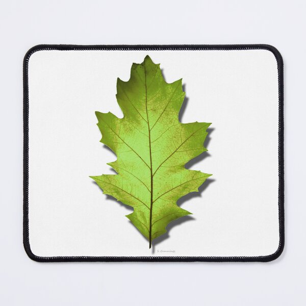Item preview, Spring Summer Green Oak Leaf Botanical Nature Art designed and sold by Sharon Cummings Art.