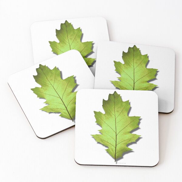 Item preview, Spring Summer Green Oak Leaf Botanical Nature Art designed and sold by Sharon Cummings Art.