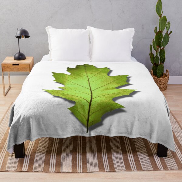 Item preview, Spring Summer Green Oak Leaf Botanical Nature Art designed and sold by Sharon Cummings Art.