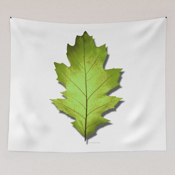 Item preview, Spring Summer Green Oak Leaf Botanical Nature Art designed and sold by Sharon Cummings Art.