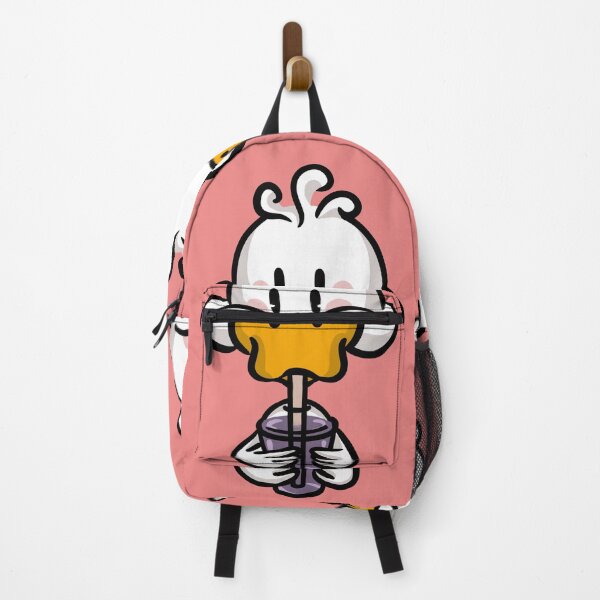 Item preview, Boba Duck: The Teal is Real! (Sweet Pink Edition) - 珍奶小鴨:甜蜜粉紅系列 (タピオカ・アヒル:スイートピンク限定版) designed and sold by MeowdelStudio.