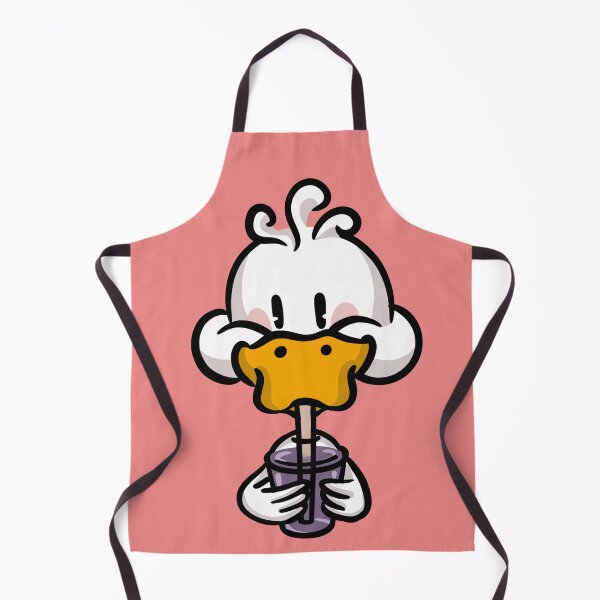 Item preview, Boba Duck: The Teal is Real! (Sweet Pink Edition) - 珍奶小鴨:甜蜜粉紅系列 (タピオカ・アヒル:スイートピンク限定版) designed and sold by MeowdelStudio.