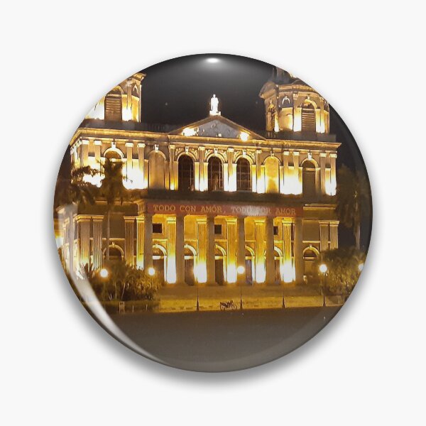 Item preview, Managua Old Cathedral at Night - Nicaragua designed and sold by Stuart Henderson.