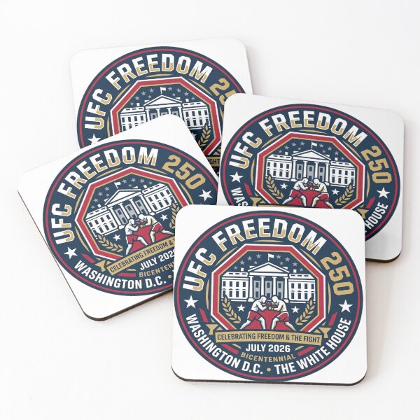 Item preview, UFC Freedom 250 Emblem: Celebrating Freedom and the Fight - White House 2026 designed and sold by FarDesign.