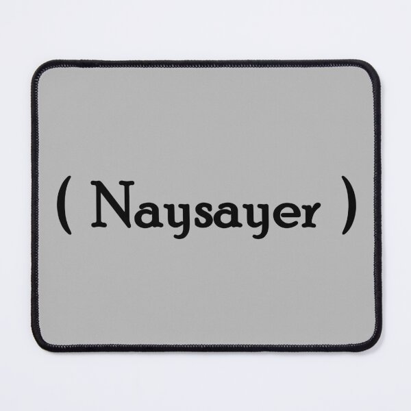 Item preview, Iconic Label - "Naysayer" Black Lettering designed and sold by cousinbessie.