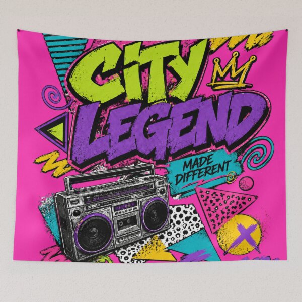 Item preview, City Legend Retro Streetwear designed and sold by the-graphicvault.