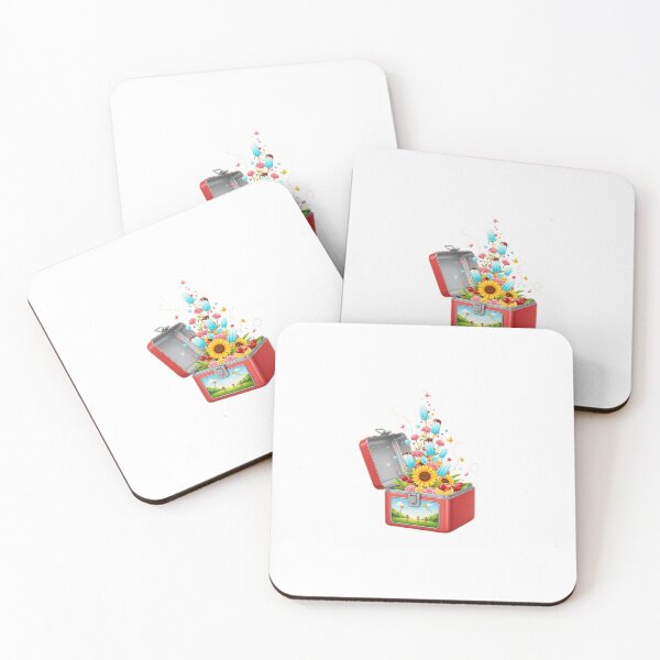 Item preview, Red Lunchbox Flowers Fruit Popsicles designed and sold by AbanoubStore.