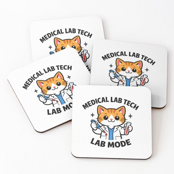 Item preview, Cute Cat Medical Lab Tech Shirt, Funny Lab Mode Cat Technician Design, Medical Laboratory Professionals Week Gift designed and sold by ClinicalHubs.