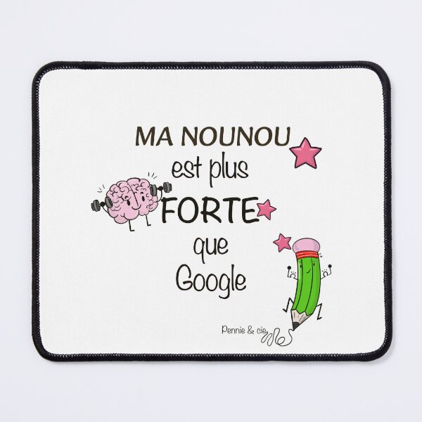Item preview, My nanny is smarter than Google – funny gift idea for an exceptional nanny designed and sold by Pennie & cie.