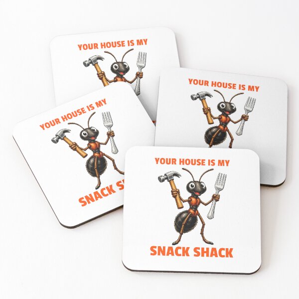 Item preview, YOUR HOUSE IS MY SNACK SHACK designed and sold by SavvyVacationer.