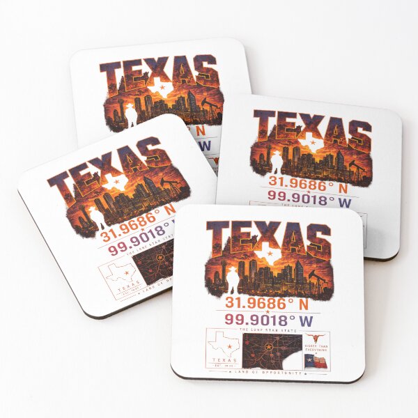 Item preview, Texas Lone Star Retro Skyline designed and sold by MKDSN.