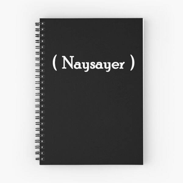 Item preview, Iconic Label - "Naysayer" White Lettering designed and sold by cousinbessie.