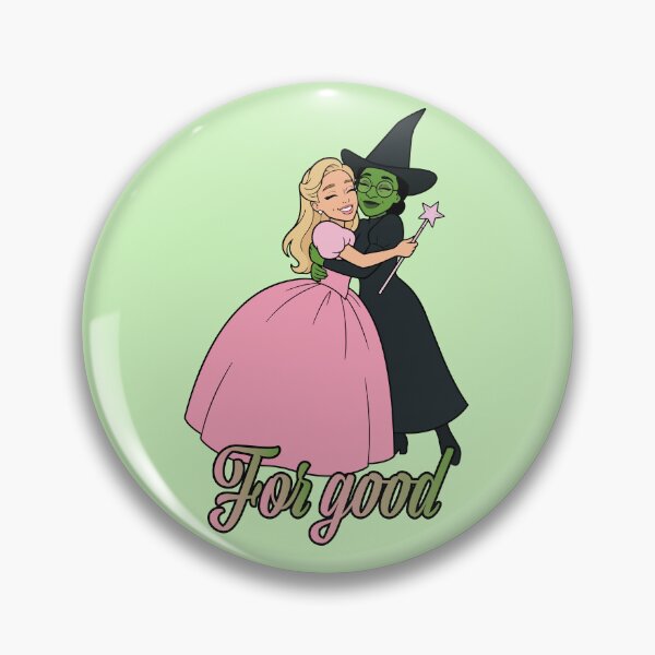 Item preview, Wicked Glinda & Elphaba For Good designed and sold by tigrootiger.