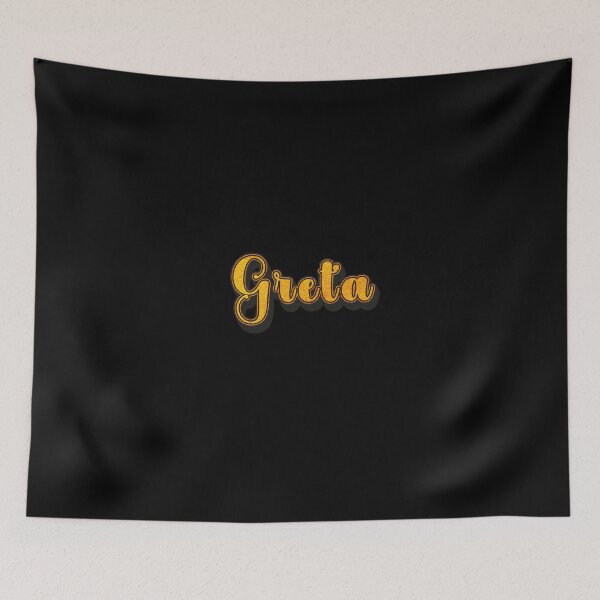 Item preview, Greta Personalized Name - Cool & Cute Custom Gift for Women and Girls designed and sold by Oussinc.